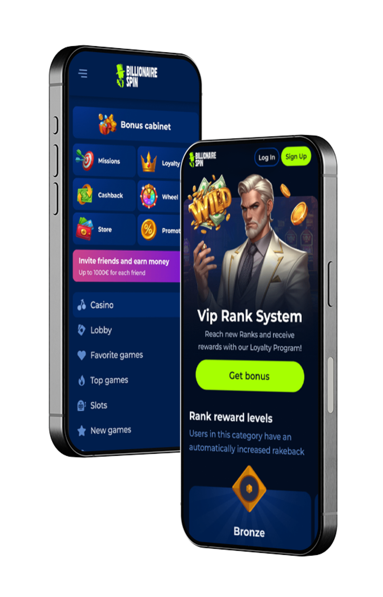 Billionaire Spin app